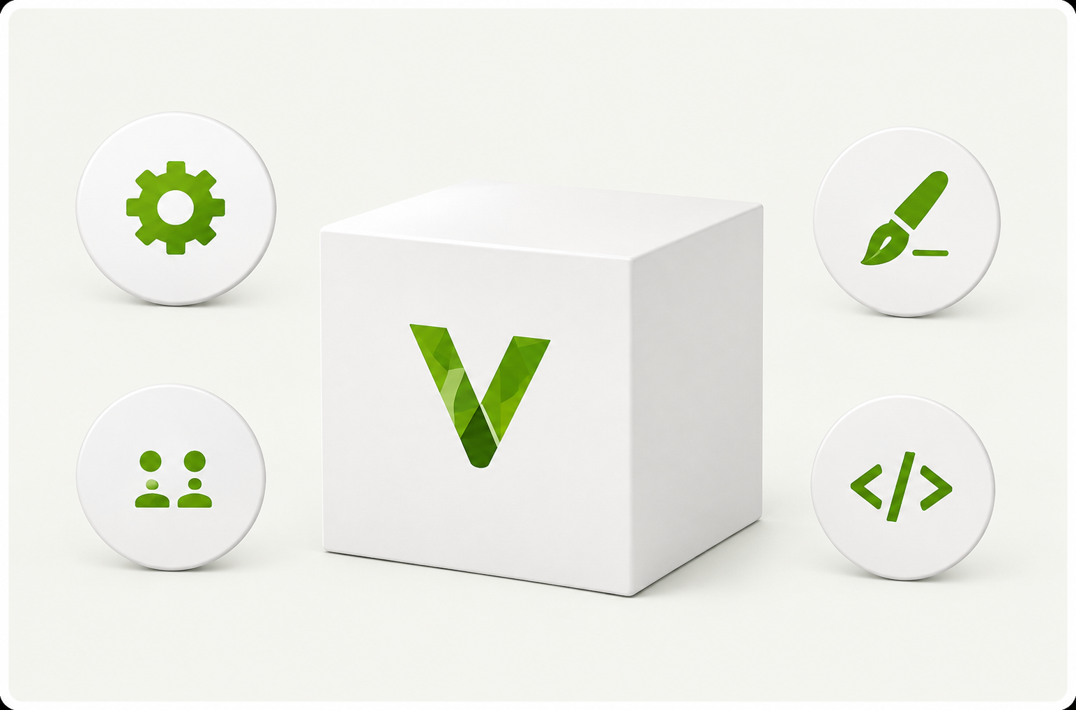 Customized digital services mockup